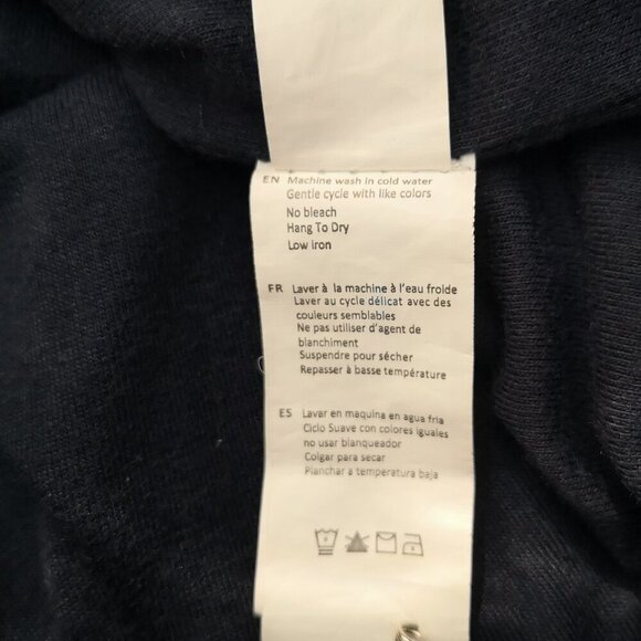 Urban Man Men's Size Large Navy Tab Collar Full Zip Lined Windbreaker - Picture 5 of 10